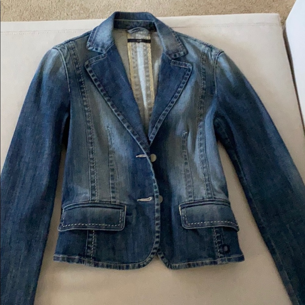 Denim Blazer by Hugo Boss